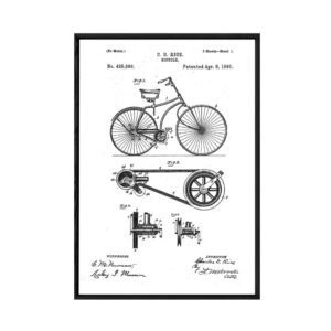 L'AFFICHERIE - Affiche Brevet vélo