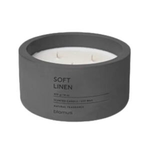 BLOMUS - Bougie parfumée -FRAGA - SOFT LINEN